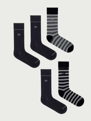 Obrázek produktu CR7 Cristiano Ronaldo ponožky pánské 5-pack černá