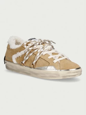 Obrázek produktu Crime London DISTRESSED sneakers boty dámské semišové béžová