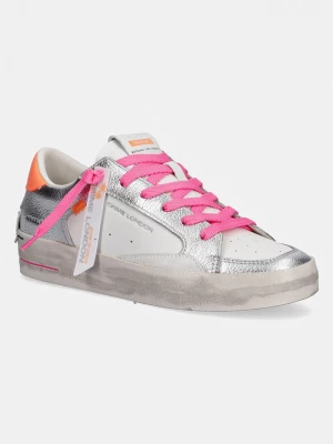 Obrázek produktu Crime London SK8 DELUXE sandály dámské kožené stříbrná
