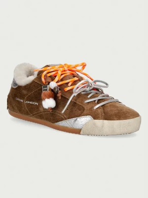 Obrázek produktu Crime London SNEAKERINA sneakers boty dámské semišové hnědá