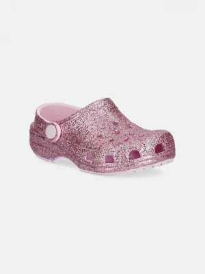 Obrázek produktu Crocs Dětské pantofle Crocs CLASSIC CHUNKY GLITTER CLOG T růžová