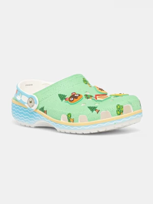 Obrázek produktu Crocs Dětské pantofle Crocs CROCS CLASSIC ANIMAL CROSSING CLOG zelená