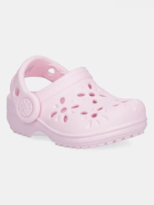 Obrázek produktu Crocs Pantofle Crocs CLASSIC FLORAL CUT OUT CLOG KIDS růžová