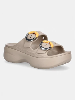 Obrázek produktu Crocs pantofle na platformě dámské Saturday Platform Dipped Buckle Sandal béžová