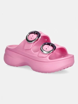 Obrázek produktu Crocs pantofle na platformě dámské Saturday Platform Dipped Buckle Sandal růžová
