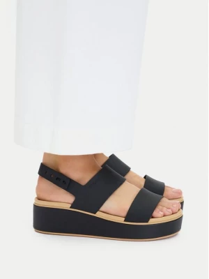 Obrázek produktu Crocs Sandály Brooklyn Matte Wrap Low Wedge 211802 Černá