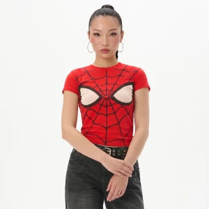 Obrázek produktu Cropp - Červená tričko s potiskem Spider-Man - červená