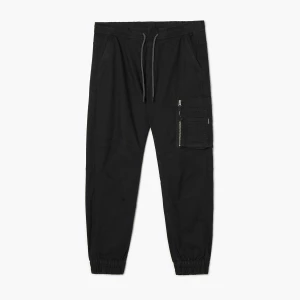 Obrázek produktu Cropp - Džínové kalhoty joggers se sepraným efektem - černý