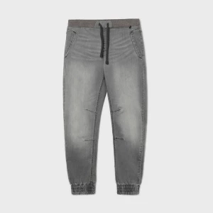 Obrázek produktu Cropp - Džínové kalhoty joggers se sepraným efektem - šedá