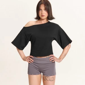 Obrázek produktu Cropp - Halenka s asymetrickým výstřihem - černý