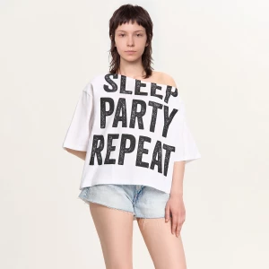 Obrázek produktu Cropp - Halenka s nápisem - bílá