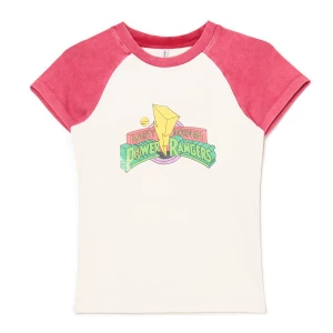 Obrázek produktu Cropp - Halenka s raglánovými rukávy Power Rangers - červená