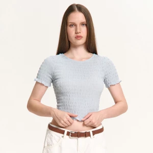 Obrázek produktu Cropp - Halenka z viskózy - bleděmodrá