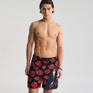 Obrázek produktu Cropp - Koupací šortky s celoplošným potiskem Naruto - černý