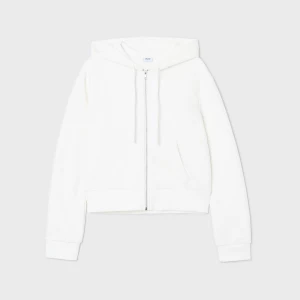 Obrázek produktu Cropp - Mikina na zip s kapucí - bílá
