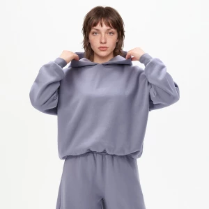 Obrázek produktu Cropp - Mikina s kapucí basic - levandulová