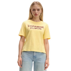 Obrázek produktu Cropp - Oversized tričko s nápisem - tělová