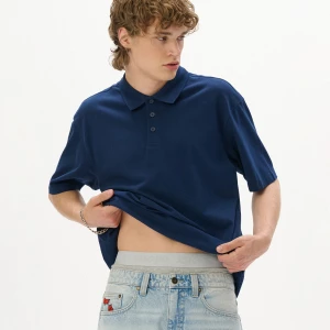 Obrázek produktu Cropp - Polo - tmavomodrá
