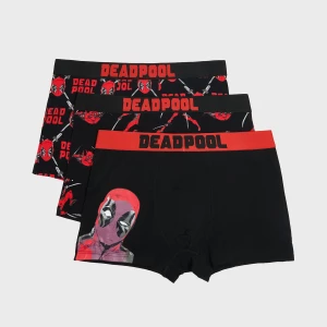 Obrázek produktu Cropp - Sada 3 boxerek Deadpool - červená