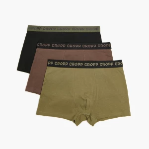 Obrázek produktu Cropp - Sada 3 kusů boxerek basic - olivová