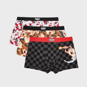 Obrázek produktu Cropp - Sada 3 kusů boxerek s potiskem Looney Tunes Taz & Sylvester the Cat - černý