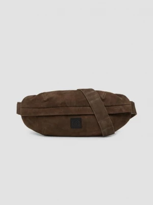 Obrázek produktu Crossbody kabelka z měkké velurové usně s.Oliver hnědá