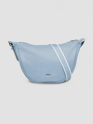 Obrázek produktu Crossbody taška z imitace kůže s nastavitelným ramenním popruhem s nastavitelnou délkou s.Oliver modrá