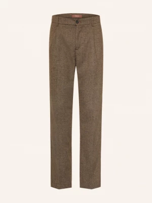Obrázek produktu Cruna Chino Kalhoty Belleville Regular Fit tmavě hnědá