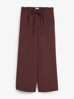 Obrázek produktu Culotte kalhoty ze splývavé viskózové směsi BonPrix