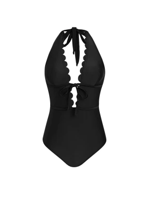 Obrázek produktu Cupshe Plavky 'Deep V-neck' černá