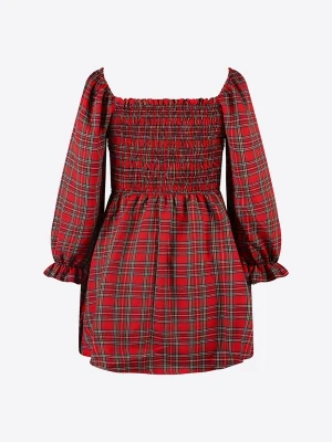 Obrázek produktu Cupshe Šaty 'Plaid' červená