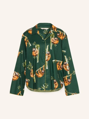 Obrázek produktu Cyberjammies Horní Díl Pyžama zelená / hnědá / béžová