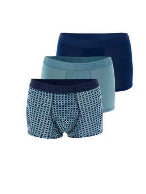 Obrázek produktu Dagi Boxerky námořnická modř / světlemodrá