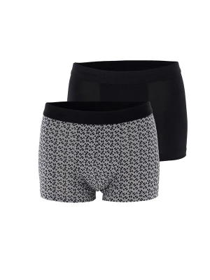 Obrázek produktu Dagi Boxerky světle šedá / černá
