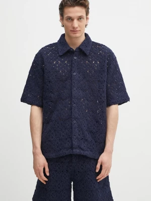 Obrázek produktu Daily Paper Košile Daily Paper Lace Shield Ss Shirt námořnická modř