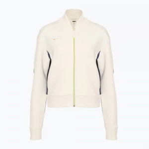 Obrázek produktu Dámská běžecká bunda HOKA Kaitoro Knit alabaster / varsity navy Bílá