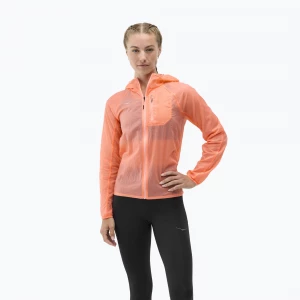 Obrázek produktu Dámská běžecká bunda HOKA Skyflow neon cantaloupe oranžová