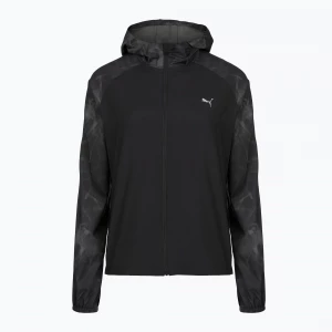 Obrázek produktu Dámská běžecká bunda PUMA Run AOP Favorite Woven black / grey