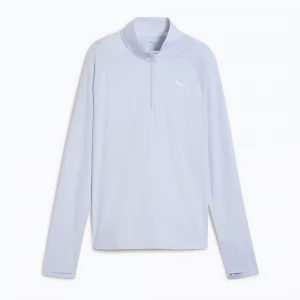 Obrázek produktu Dámská běžecká mikina PUMA Run Velocity Cloudspun 1 / 4 Zip cool weather / heather Modrá