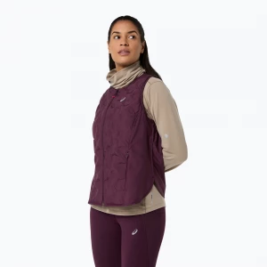 Obrázek produktu Dámská běžecká vesta Asics Nagino Run Padded Gilet dark aubergine vínová