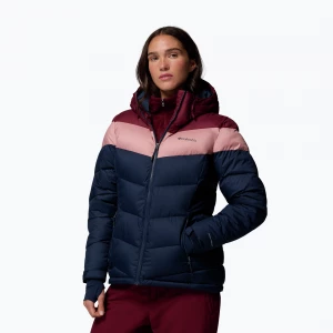 Obrázek produktu Dámská lyžařská bunda Columbia Abbott Peak II Ins collegiate navy / rich wine / eraser pink Námořnická modř