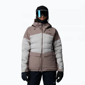 Obrázek produktu Dámská lyžařská bunda Columbia Glacier Ridge Down iron / flint grey Béžová