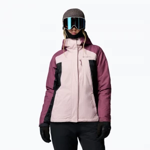 Obrázek produktu Dámská lyžařská bunda Columbia Snowy Summit Ins mineral pink / black / antique mauve x dye