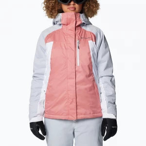 Obrázek produktu Dámská lyžařská bunda Columbia Snowy Summit Ins pink agave / white / cirrus grey dobby