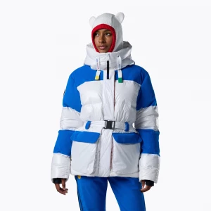 Obrázek produktu Dámská lyžařská bunda Rossignol JCC Corduroy Down white