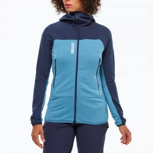 Obrázek produktu Dámská mikina Millet Fusion Grid Hoodie coronet blue / saphir