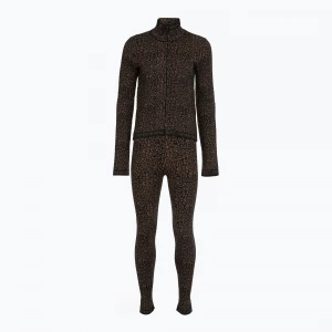 Obrázek produktu Dámská sada termoprádla EA7 Emporio Armani Ski Jacquard Knitted fancy brown animal print