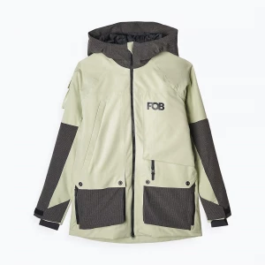 Obrázek produktu Dámská snowboardová bunda 4F F587 olive Zelená