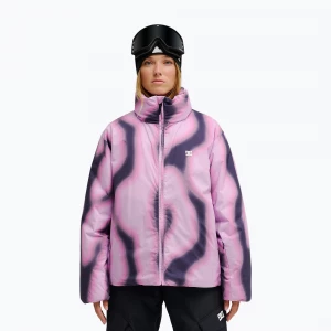 Obrázek produktu Dámská snowboardová bunda DC Aura Puffer 10K offscale lilac Růžová