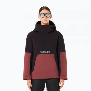 Obrázek produktu Dámská snowboardová bunda Oakley WMNS TNP TBT Isulated Anorak blakout / grenache Černá